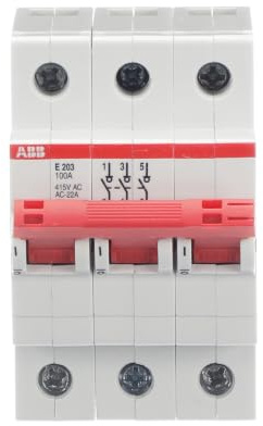 abb-entrelec e203i/100RD – secciónador/secciónable E200i tripolares 100 m 230 V