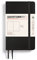 LEUCHTTURM1917 305477 Notizbuch Pocket (A6), Softcover, 123 nummerierte Seiten, Blanko, Schwarz