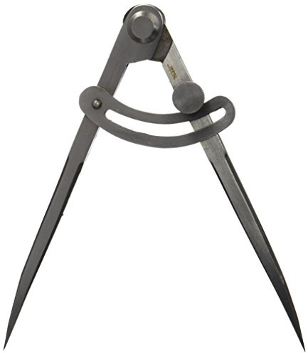 Vogel Spitzzirkel Stahl blank genietet, 150 mm, 302412.0