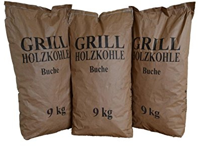 Krok Wood Charcoal for BBQ, Smoking, Grilling 27kg