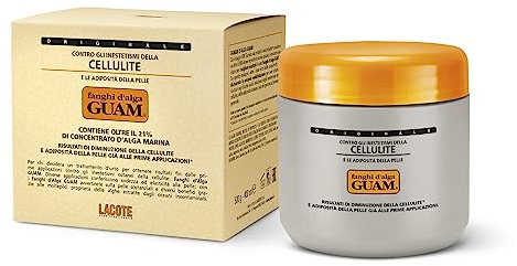 Guam, Kaltformel Algenfango, Reduziert Cellulite und Hautfett, Kühleffekt mit Straffender und Tonisierender Wirkung, Made in Italy, 500 gr Packung, 10x10.5