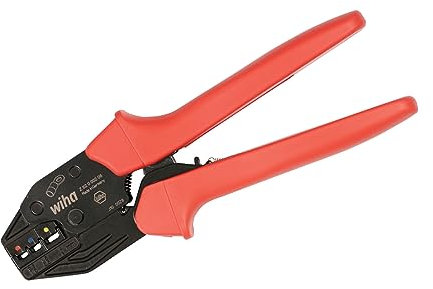 WIHA 43618 Crimpadora de trinquete para conectores estándar