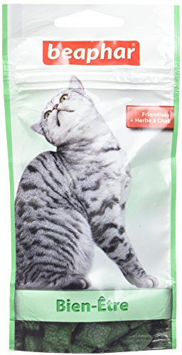 Beaphar – friandises Benessere all' Erba per gatti – Gatto – 35 G