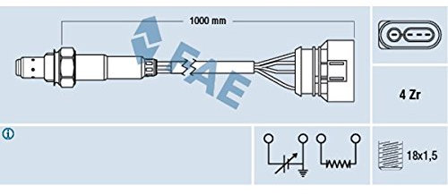 FAE 77137 Lambda Sensor