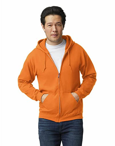 GILDAN Men's Fba_g18600org-xl Shirt, Safety Orange, XL UK