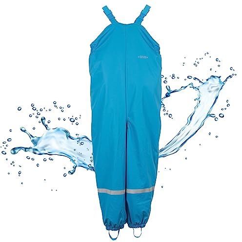 BMS wasserdichte Schneehose gefüttert - hellblau - 128