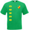 Kongo Congo WM-2022 T-Shirt Trikot Wunschname Nummer Maigrün XXL
