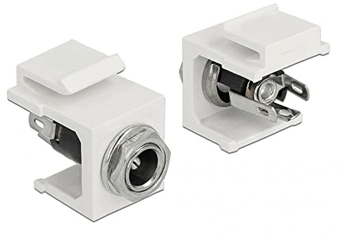 Delock Keystone Modul DC 5,5 x 2,5 mm Buchse