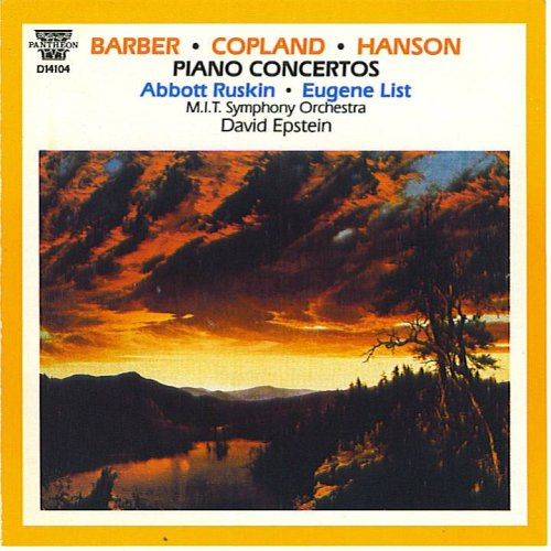 Barber Copland Hanson: Piano Concerti