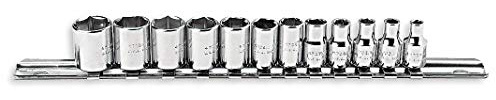 Stanley Proto J47200 12 Stück 6 Point 1/10,2 cm Antrieb metrisch Socket Set