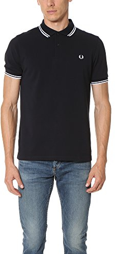 POLO UOMO MANICA CORTA M3600 NAVY/WHITE