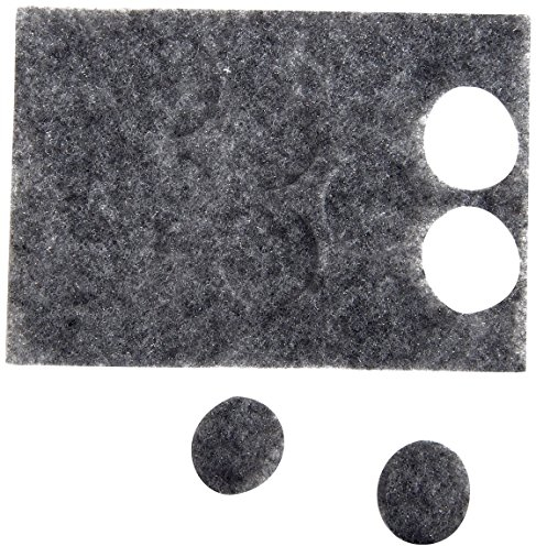 Rycote 065105 Lot de 100 autocollants pour microphone Lavalier Gris