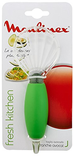 Moulinex Tefal Accessoires 1998606 Fresh Kitchen Coupe Avocat Plastique/Inox Vert 20 x 9,5 x 3 cm