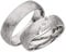 JC Trauringe 925er Sterling Silber Paarpreis I Ehe-Ringe mit kostenfreier Gravur I Verlobungsringe 6 mm breit inkl. Etui-Box I Herren-Ring ohne & Damen-Ring mit Zirkonia-Stein I Gr. 48 bis 72 I A22
