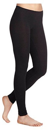 Missloved Plain Stretchy Viscose Lycra Leggings Sizes UK 8-26 * 30 Colours * Black