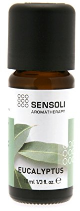 SENSOLI Eucalyptus Essential Oil 10ml - Pure and Natural Essential Oil for Aromatherapy and Diffusers