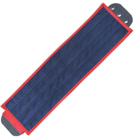 Unger DM40R SmartColor Damp Mop Mikrofasermopp, Rot, 40cm Größe