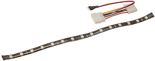 SilverStone SST-LS01R Cinta de luz modding para Carcasa de PC, 1-er Pack