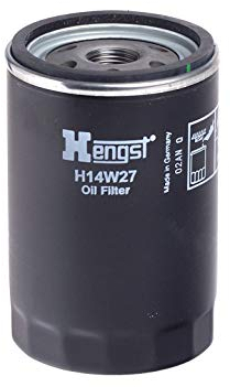 HENGST Ölfilter Type H14W27 - Öl-Anschraubfilter für PKW - Ölfilter Auto, Motorölfilter, Filter für Autos