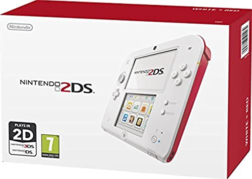 Nintendo Handheld Console 2DS - White/Red