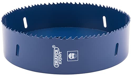 Draper DRA34776 Expert HSS Bi-Metal Hole Saw Blade, Blue, 160 mm