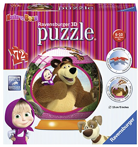 Ravensburger 3D-Puzzle 12178 Masha und Bär