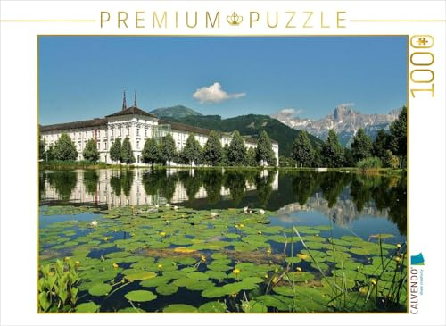 CALVENDO Puzzle Stiftsteich Admont | 1000 Teile Lege-Größe 64 x 48 cm Foto-Puzzle für glückliche Stunden