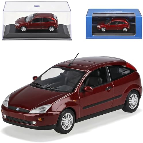 Ford Focus C170 1998-2004 Rot 3 TÜrer 1/43 Minichamps Modellauto Modell Auto Sonderangebot