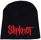 Slipknot Mütze Beanie Cap Classic Distressed Band Logo offiziell Nue Schwarz One Size