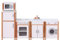 Betzold - Holz-Kinderküche, Kindergarten-Modulküche, weiß - Kinder-Spielküche Kindergarten-Ausstattung Kinder-Küche