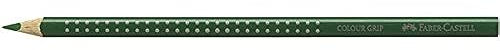 Faber Castell 112467 Buntstift Colour GRIP, Permanentgrün-Olive