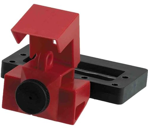 Leistungsschalter mit großer Schraube, 480/600 V, Spannung, 95,25 mm x 63,50 mm x 96,52 mm, Rot