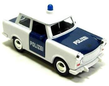 Smile Trabi Trabant Limousine Polizei Auto Modellauto DDR Metall 1:12, Neu, für Kinder, 3-8 Jahre, Auto- und Polizei-Fans