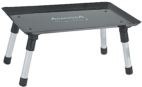 Anaconda Bivvy Table I 39x24x18cm 7150000 Beistelltisch, Aluminium, Schwarz