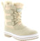 Polarr Mujer Acolchado Corto Pato Forrada De Piel Cordones Nieve Invierno Bota - BEI40 - AYC0014