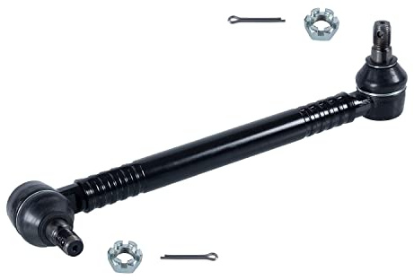 febi bilstein 35533 Verbindungsstange mit Kronenmuttern und Splinten, 1 Stück