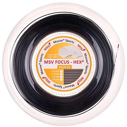 MSV Focus-HEX Plus 25 schwarz 1.25mm 200m (1.25mm)