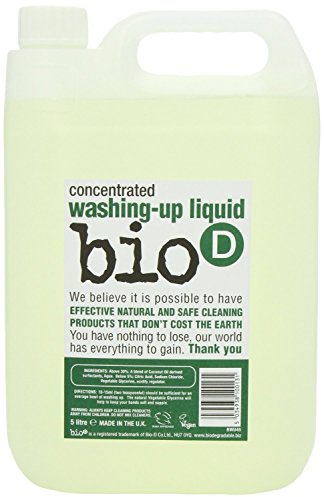 Bio-D Washing Up Liquid 5000ml X 2 (Pack of 2)