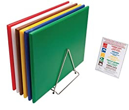 Hygiplas Extra Large Chopping Board Set 24X600X450mm Cutting Kitchen Restaurant