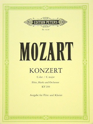 KONZERT C-DUR KV 299 - FL HA ORCH - arrangiert für Querflöte - Klavier [Noten / Sheetmusic] Komponist: MOZART WOLFGANG AMADEUS