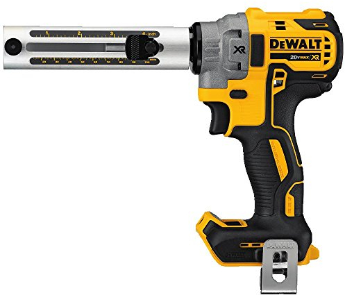 DEWALT Pelacables de 20 V MAX XR, inalámbrico, solo herramienta (DCE151B), color blanco
