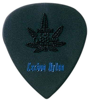 Pickboy Plektrum für hi-modulous, Reefer Plektrum, Carbon/Nylon, 0,88 mm, 10 Plektren