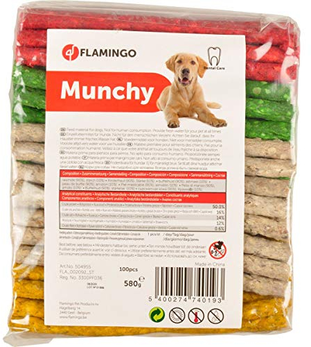 Flamingo - Snack-Futter – Leckereien Munchy: Zigarette Mix 7 – 8 mm – 100 Stück