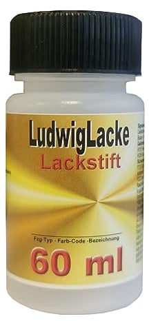 LudwigLacke Lackstift schwarz glänzend Lack Stift
