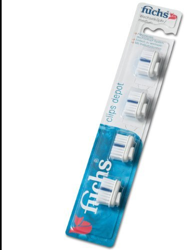 5Pack Fuchs Clips Depot Wechselköpfe medium 5x 4 Stück
