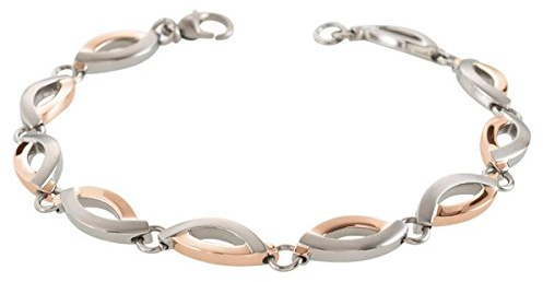 Boccia Damen-Armband Titan gebürstet 20 cm-03001-03