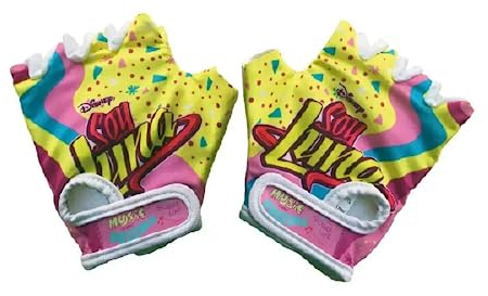 Disney Unisex Jugend Soy Luna Fahrradhandschuhe, Bunt, XS 4-8 Jahre