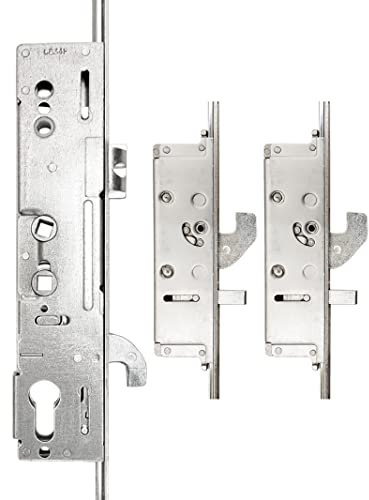 Lockmaster Milamaster 2 Hook 2 Pin Bolt 4 cam Upvc Door Lock 35mm Backset