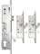 Lockmaster Milamaster 2 Hook 2 Pin Bolt 4 cam Upvc Door Lock 35mm Backset