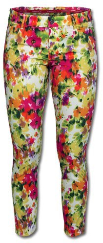 ALBERTO Damen Golfhose Mona Painted Flower Gr. 36
